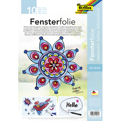 folia Film pour fentre, 230 x 330 mm, incolore