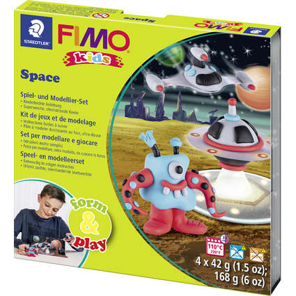 FIMO kids Kit de modelage Form & Play "Space Monster",