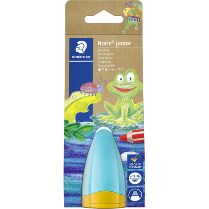 STAEDTLER Taille-crayon Noris junior, turquoise/jaune soleil