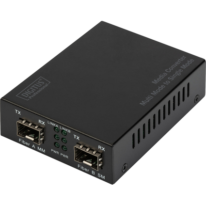 DIGITUS Convertisseur de mdia Gigabit multimode/monomode