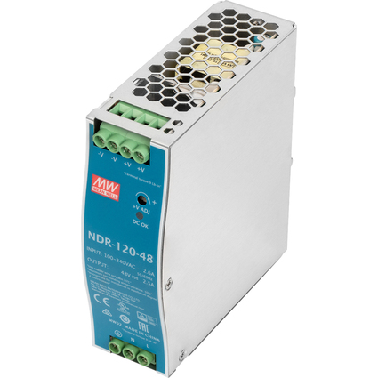 DIGITUS Alimentation industrielle, 48V DC, 120W