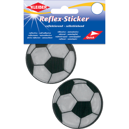 KLEIBER Sticker rflchissant "Football", argent