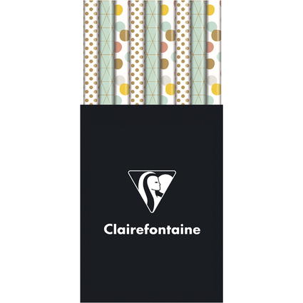 Clairefontaine Papier cadeau "Basique", en prsentoir