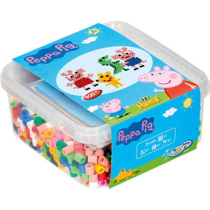 HAMA Perles  repasser maxi + plaque  picots "Peppa Pig"