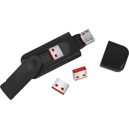LogiLink Verrou USB de scurit, 1x cl / 4x verrous
