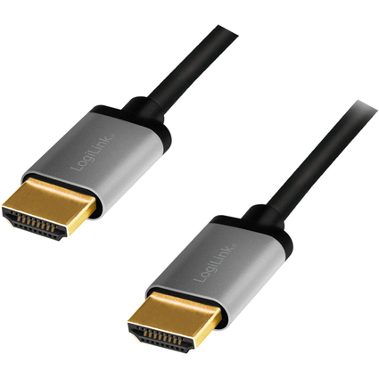 LogiLink Cble HDMI 2.0, fiche mle A - mle A, 1,0 m
