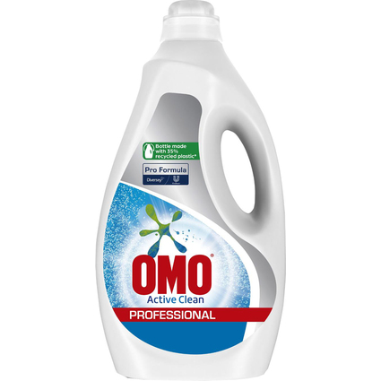 OMO Lessive liquide Active Clean Professional, 5 litres