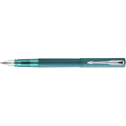 PARKER Stylo plume VECTOR XL, bleu sarcelle mat mtallis
