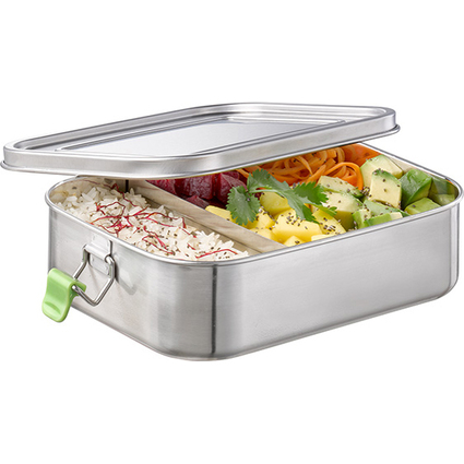 APS Bote-repas "XL", en acier inoyxdable satin, 1,4 litre