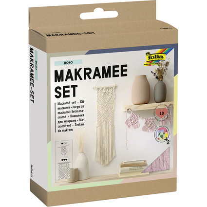 folia Kit macram BOHO, 10 pices