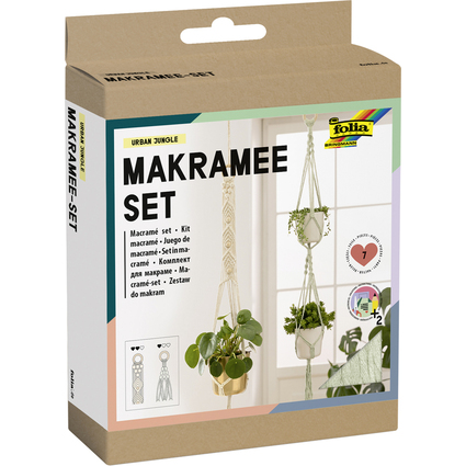 folia Kit macram URBAN JUNGLE, 7 pices