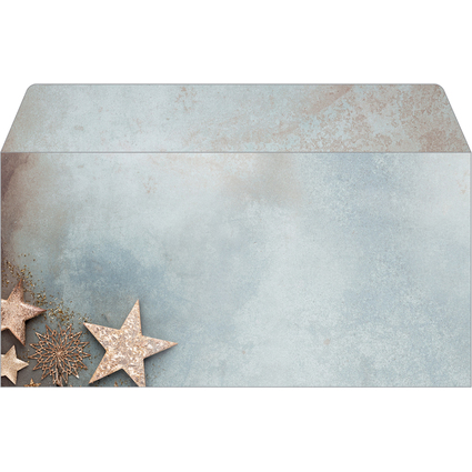 papier Enveloppe  motif de Nol "Glamorous Christmas"