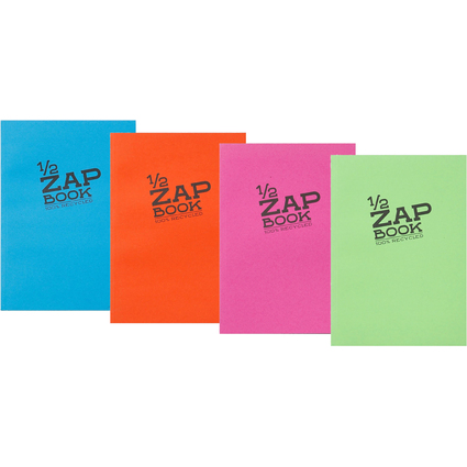 Clairefontaine Carnet d'esquisse 1/2 ZAP BOOK, A5, 80 g/m2