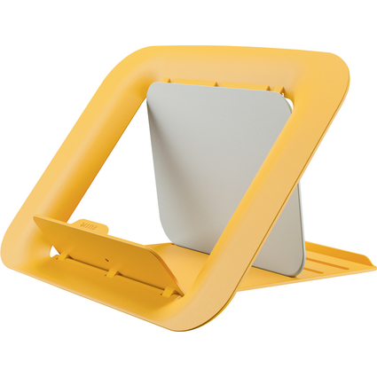 LEITZ Support pour ordinateur portable Ergo Cosy, jaune