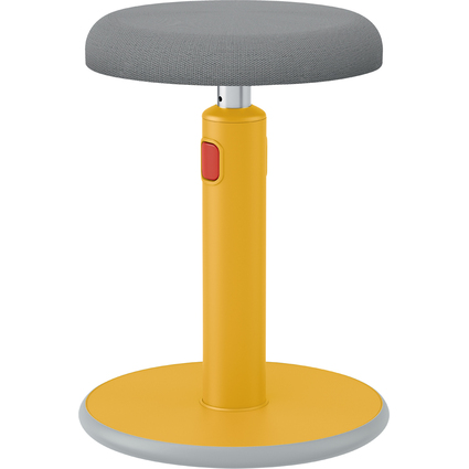 LEITZ Tabouret assis-debout Ergo Cosy Active, jaune