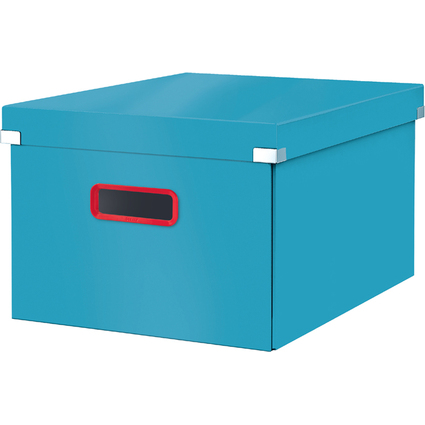 LEITZ Bote de rangement Click & Store Cosy M, bleu