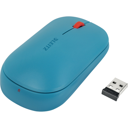 LEITZ Souris optique Bluetooth Cosy, sans fil, bleu