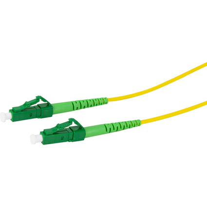 LogiLink Cble batch fibre optique, OS2, 0,5 m, jaune