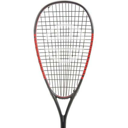 UNSQUASHABLE Raquette de squash Inspire T-1000, gris/rouge