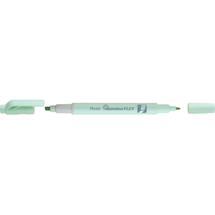 Pentel Surligneur Illumina Flex Pastel, vert clair pastel