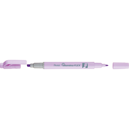 Pentel Surligneur Illumina Flex Pastel, violet pastel