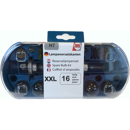 IWH Coffret d'ampoules de rechange de voiture H7, 16 pices