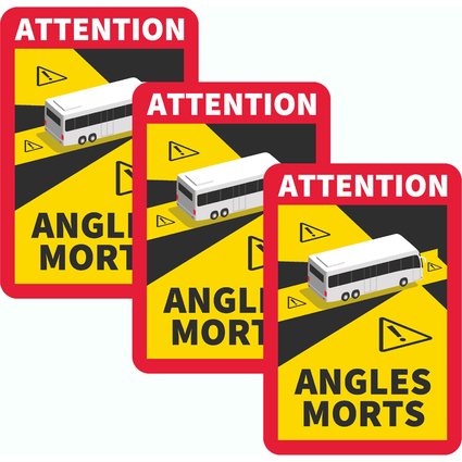 IWH Autocollant Angles morts, 3 pices