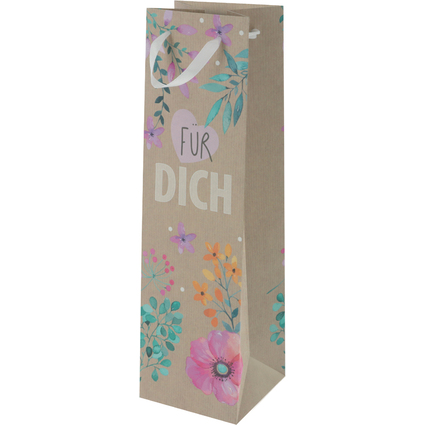 SUSY CARD Flaschentte "Flower Frame", fr 1 Flasche