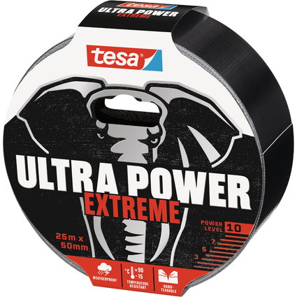 tesa Ruban de rparation ULTRA POWER EXTREME, 50 mm x 25,0 m