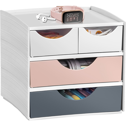 CEP Mini module de rangement MyCube mineral, rose poudr