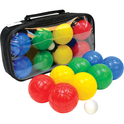 SCHILDKRT Set de boules de ptanque, plastique, assorti
