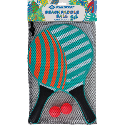 SCHILDKRT Set de Beach Paddle Ball, 4 pices