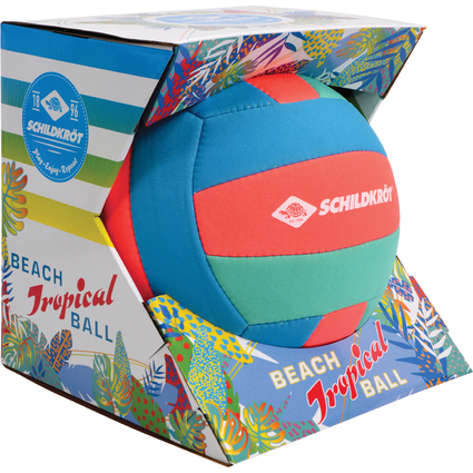 SCHILDKRT Ballon de plage en noprne Tropical, taille: 5