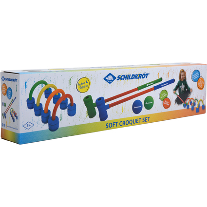 SCHILDKRT Jeu de croquet souple pour enfants