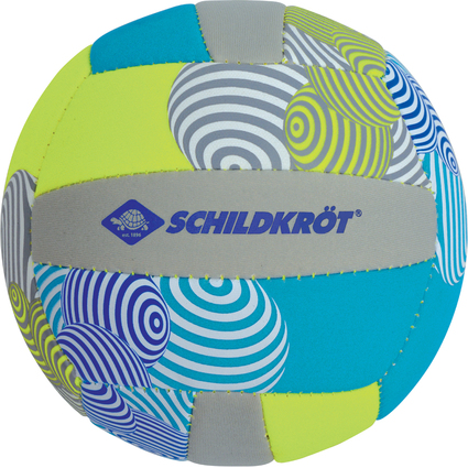 SCHILDKRT Mini ballon de beach-volley en noprne,taille 2