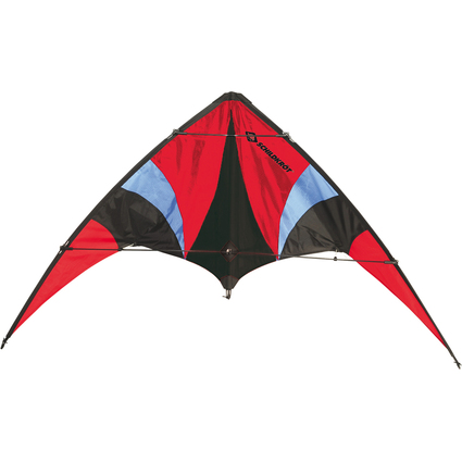 SCHILDKRT Cerf-volant acrobatique Stunt Kite 140, rouge