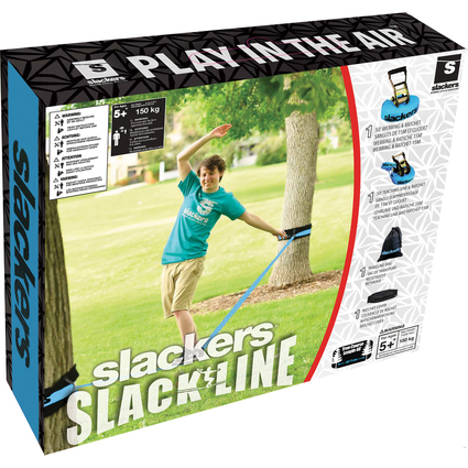 slackers Slackline Classic avec Teaching Line gratuite