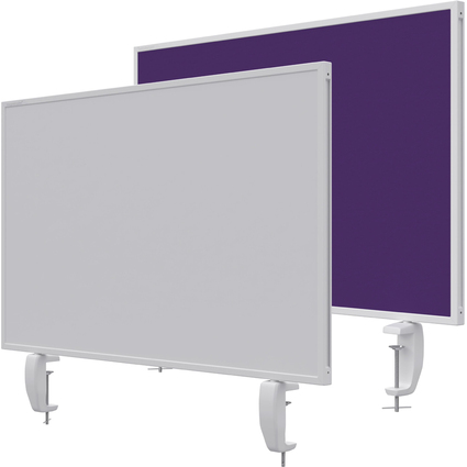 magnetoplan Cloison de sparation de bureau VarioPin, violet