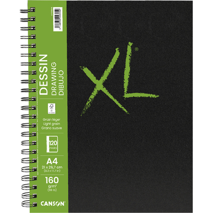 CANSON Carnet de dessin XL BOOK DESSIN, A4