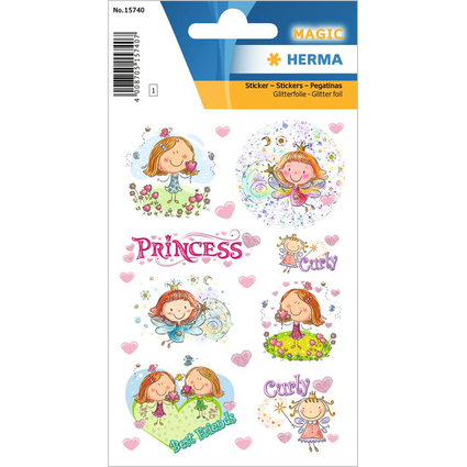 HERMA Sticker MAGIC "Princesse Curly"