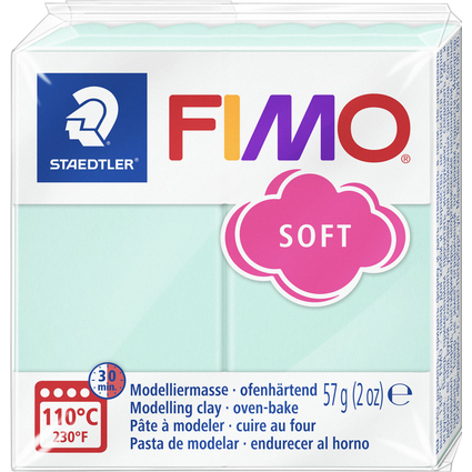 FIMO EFFECT Pte  modeler,  cuire, 57 g, menthe pastel