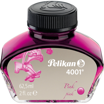 Pelikan Encre 4001 dans un flacon en verre, rose