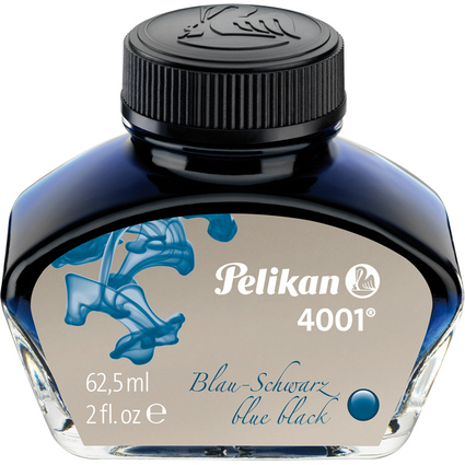 Pelikan Encre 4001 dans un flacon en verre, bleu-noir