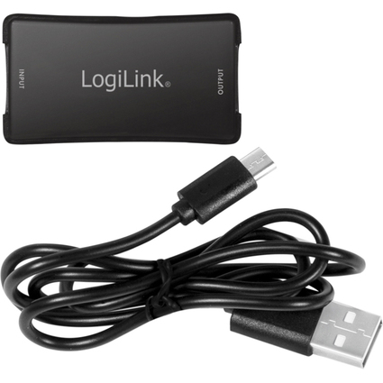 LogiLink Amplificateur de signal 4K HDMI, porte 25 m, 60 Hz