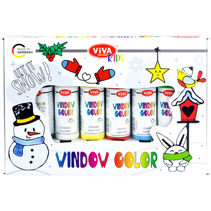 ViVA DECOR Kit Window Color Viva KIDS "Let it snow"