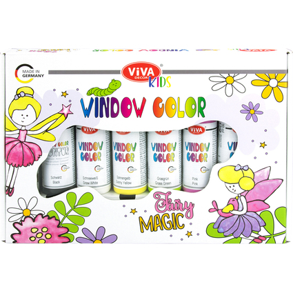 ViVA DECOR Kit Window Color Viva KIDS "Fairy Magic"