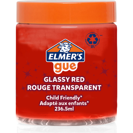 ELMER'S Slime prt  l'emploi "GUE", 236 ml, rouge