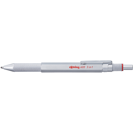 rotring Stylo multifonction 3 en 1, argent