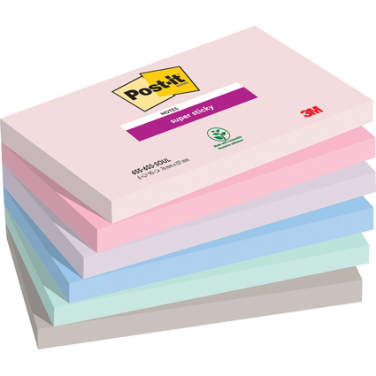 Post-it Bloc-note adhsif Super Sticky Notes, 127 x 76 mm