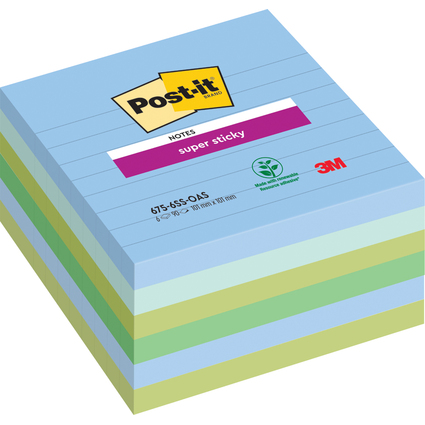 Post-it Bloc-note adhsif Super Sticky Notes, 101 x 101 mm
